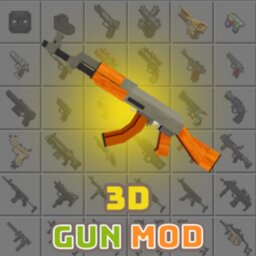 Actual guns mod 3D for MCPE