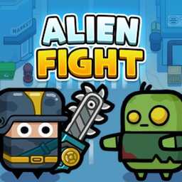 Alien Fight: Police vs Zombie