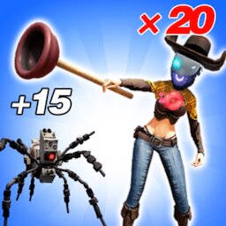 Titan TV Girl: Toilet Battle